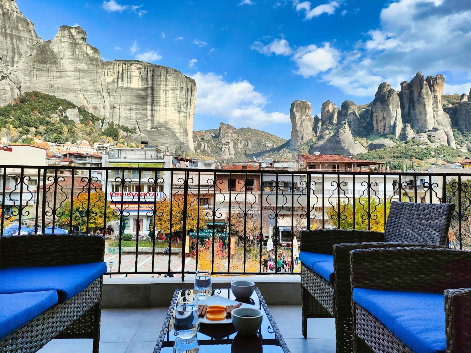 Meteora Scenic Loft Apartman Kalambáka Kültér fotó